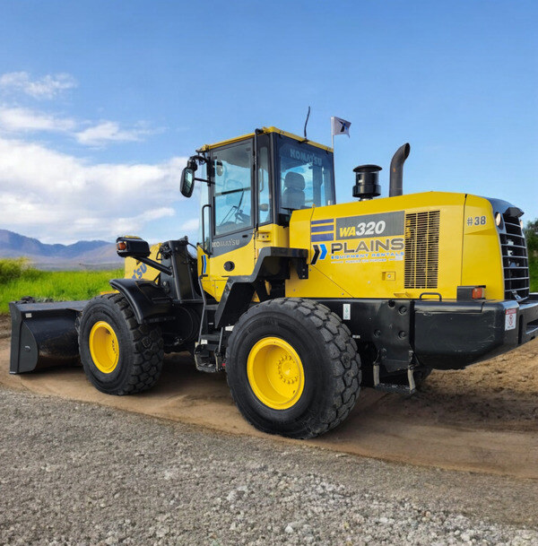 wa320 komatsu wheel loader western canada